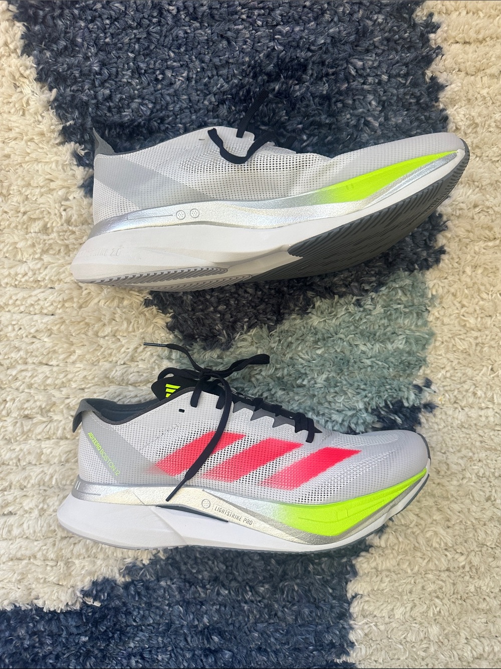 Adidas Boston 12 Mens Running Shoes Size 8 New